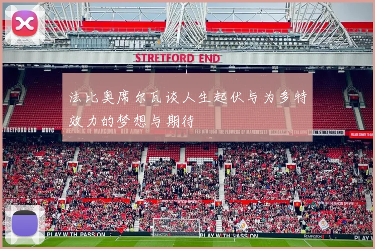 法比奥席尔瓦谈人生起伏与为多特效力的梦想与期待